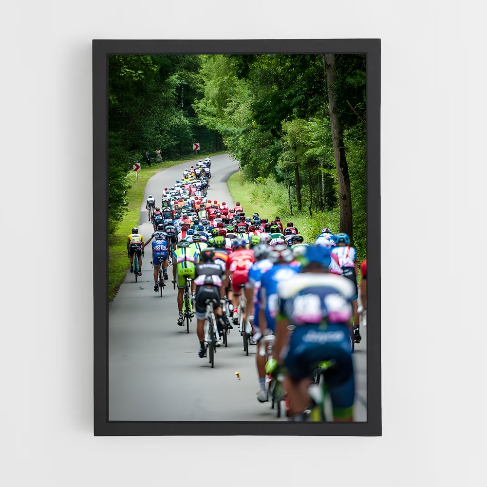 Poster Danse des Mers – affiche Cyclisme (vue 2)